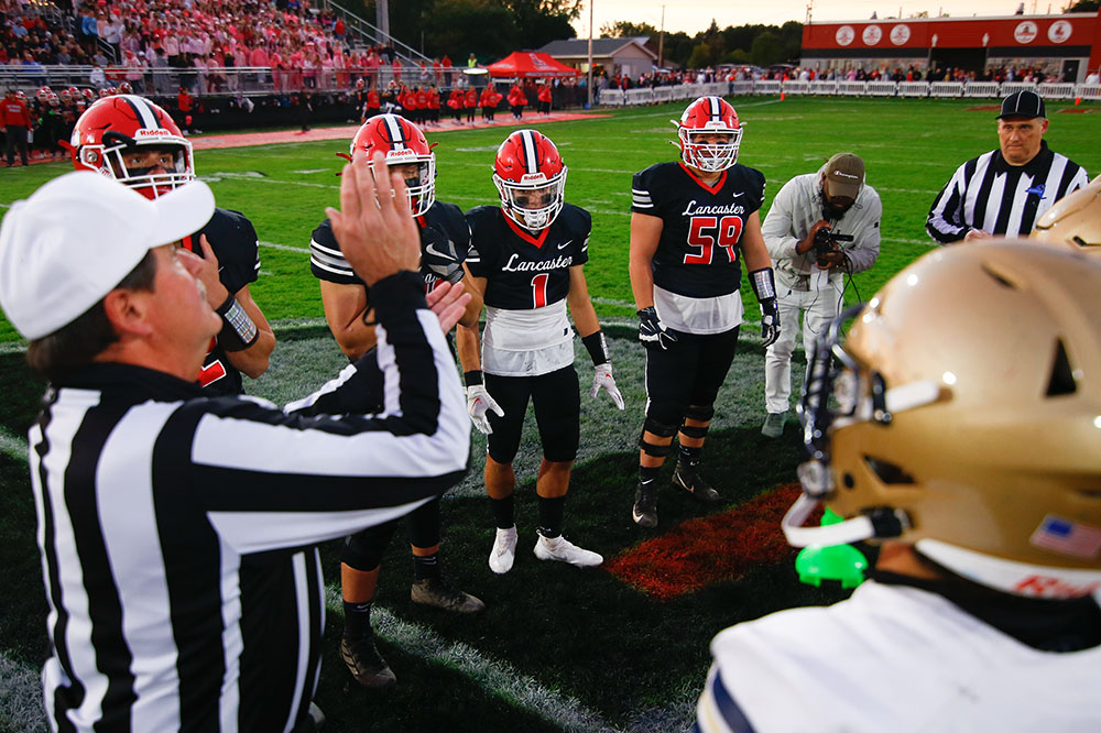 The Captains at the Coin Toss