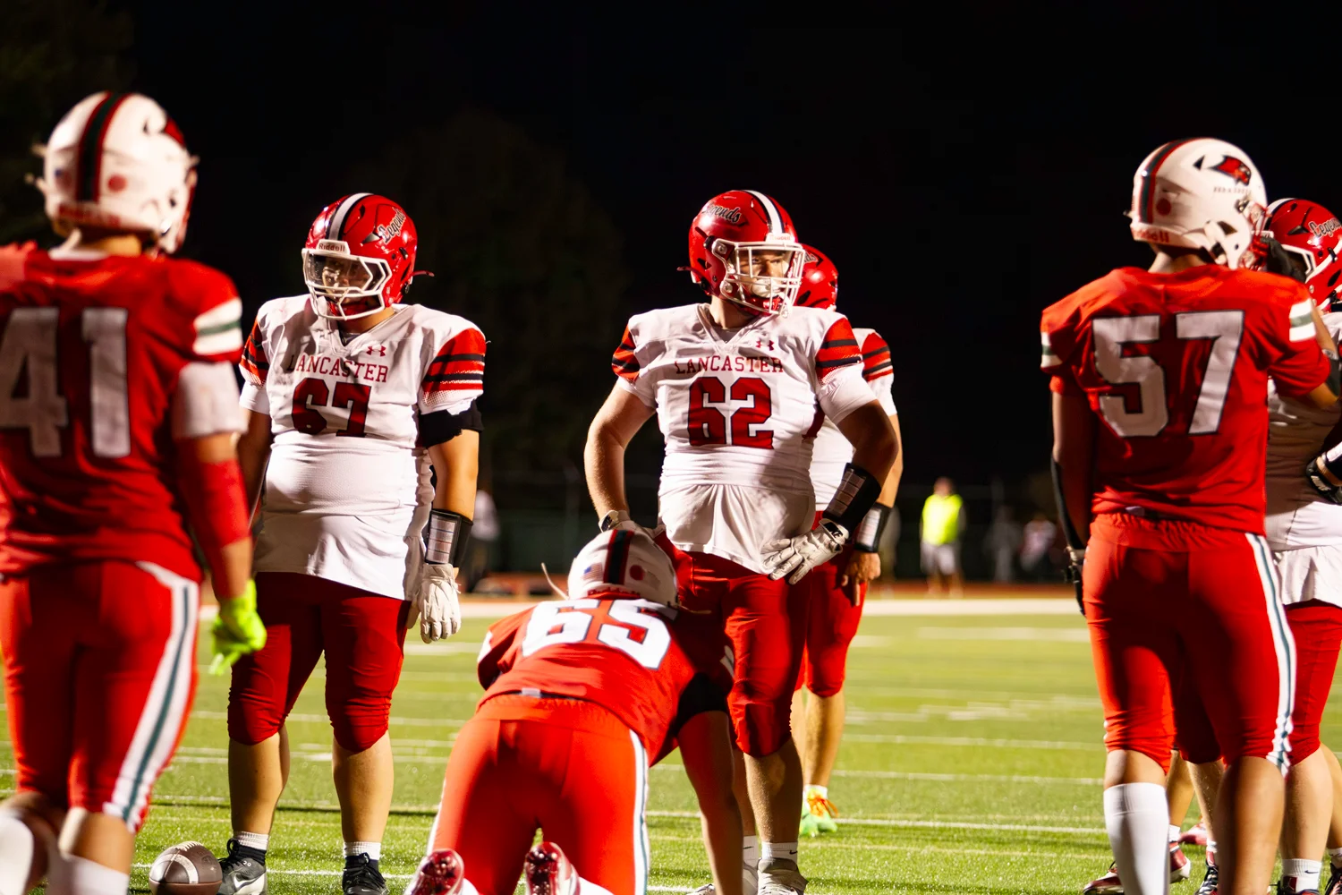 OLine getting ready