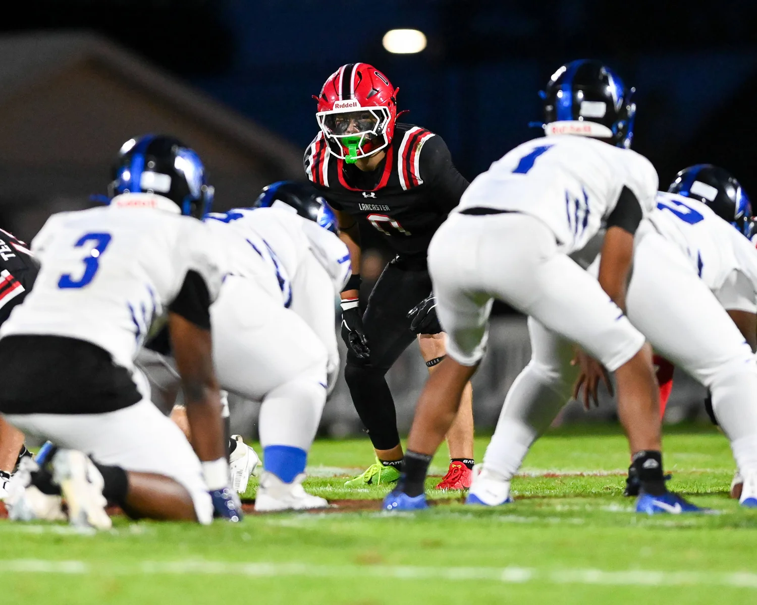 Lancaster Legend looking over the Defense