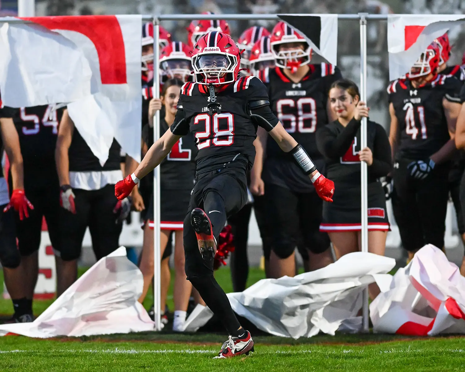 Lancaster RB getting announced