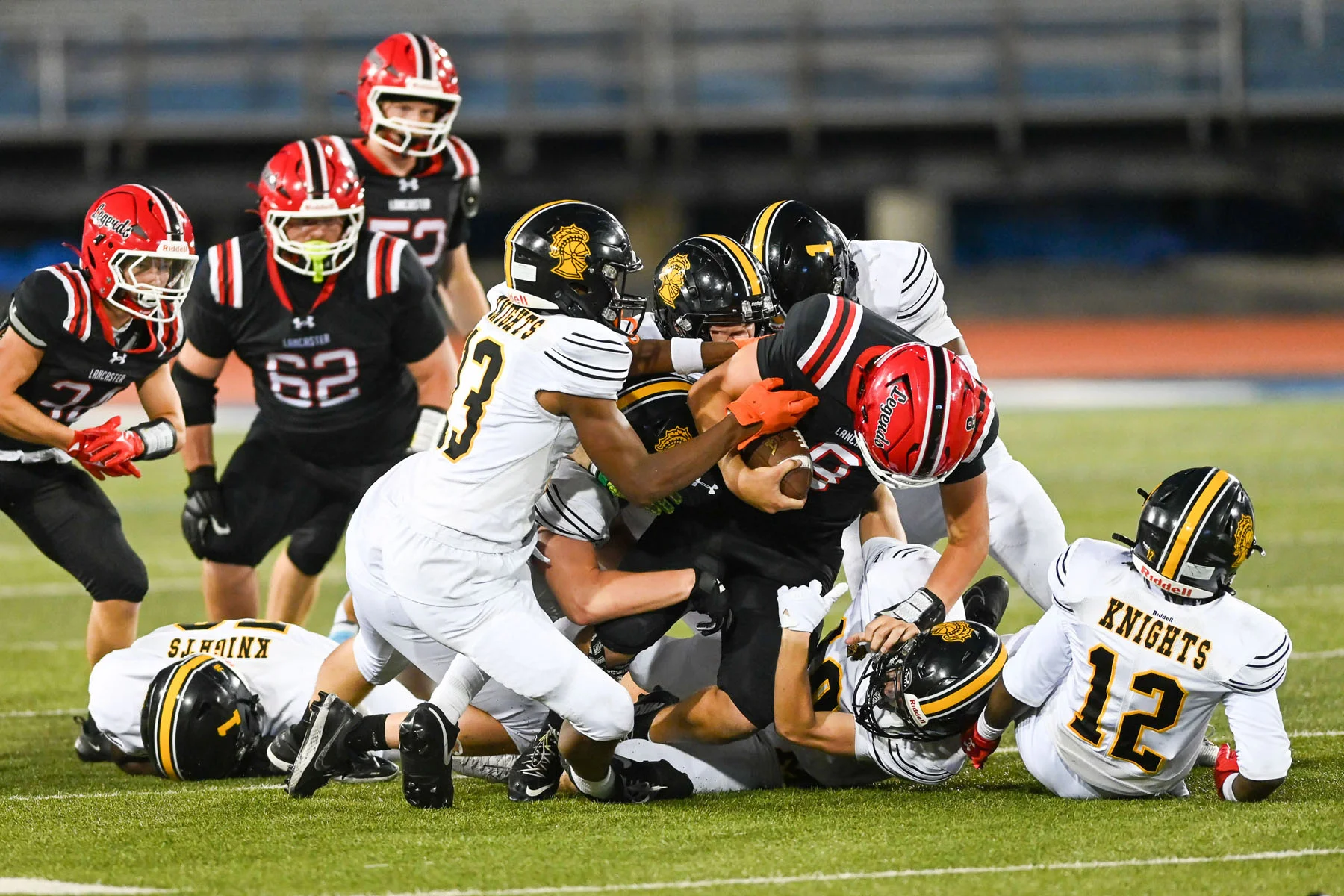 Lancaster RB fighting for yards